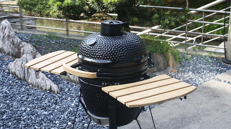 19 inch charcoal grill ceramic kamado