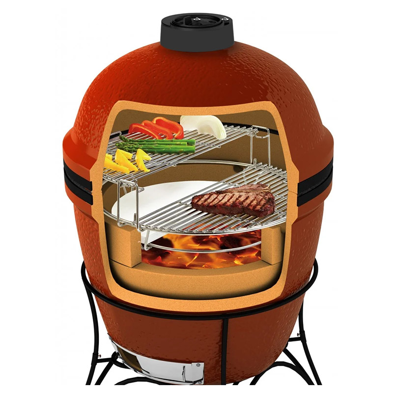 Что такое керамический гриль для яиц Kamado «Разделяй и властвуй»?